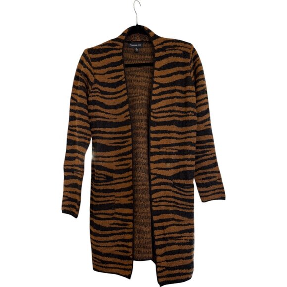 Fortune and Ivy Animal Print Open Cardigan Size Small - Picture 2 of 11